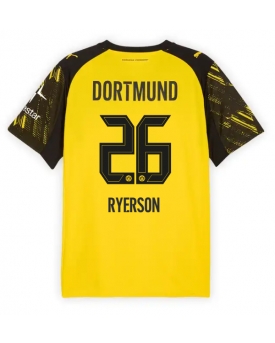 Borussia Dortmund Julian Ryerson #26 Maglia Gara Casa Repliche 2025-26 Maniche Corte